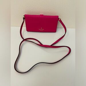 Kate Spade ♠️ crossbody/wallet Hot Pink